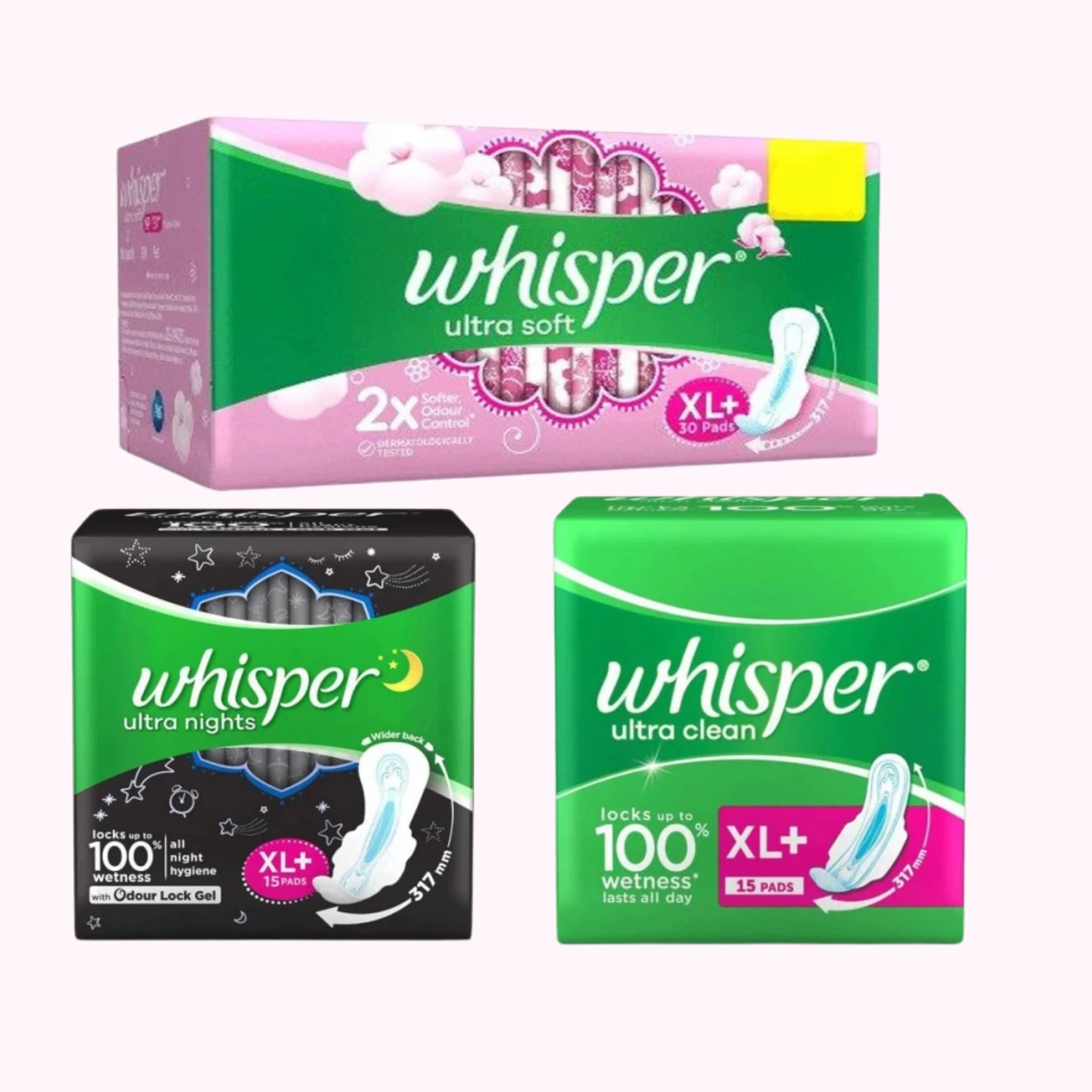 All Sanitary Napkins & Panty Liners