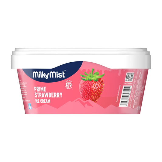 Milky Mist Prime Strawberry Ice Cream Tub