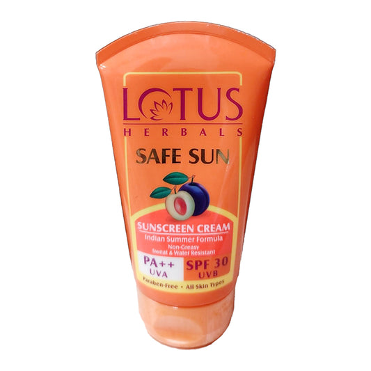 Lotus Herbals Sunscreen Cream SPF 30 UVB