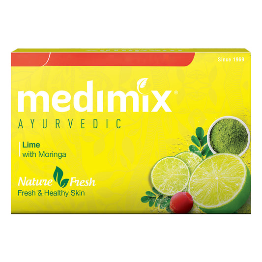 Medimix Ayurvedic Lime Moringa Soap