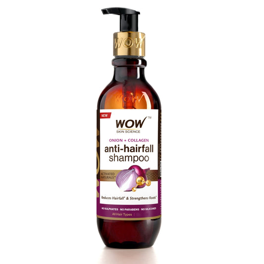 WOW Onion + Collagen Anti-Hairfall Shampoo