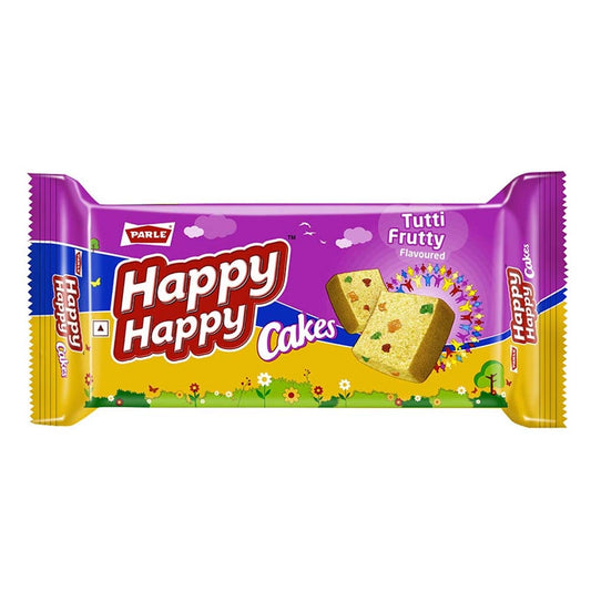 Parle Happy Happy Tutti Frutty Flavoured Cake