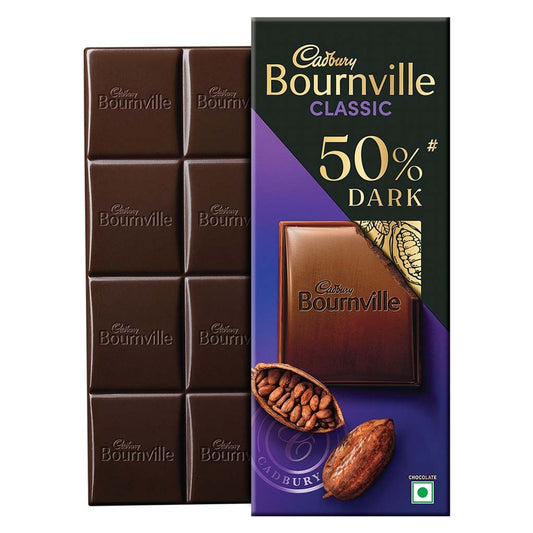 Cadbury Bournville Rich Cocoa  50% Dark Chocolate Bar