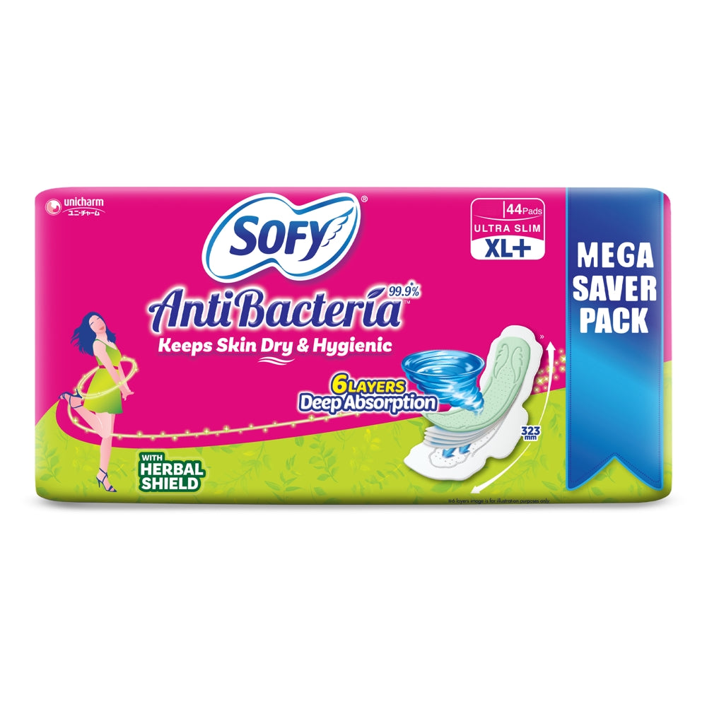 Sofy Antibacterial XL + Pads