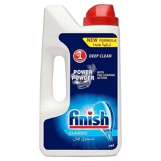 Finish Classic Power Powder Machine Dishwasher Detergent