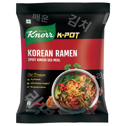 Knorr Korean Ramen Spicy Kimchi Veg Meal