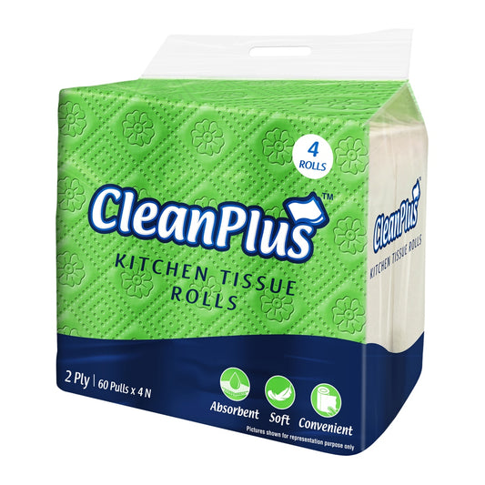 Clean Plus Kitchen Roll 60 Pulls