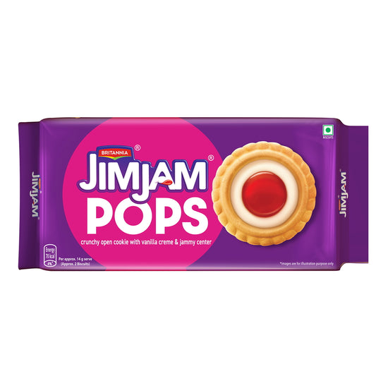 Britannia Jim Jam Pops Cookies