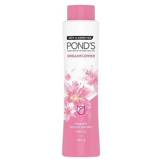 Pond's Dreamflower Fragrant Talcum Powder - Pink Lily