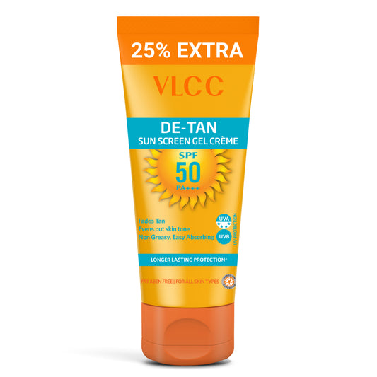 VLCC De-Tan Sun Screen Gel Crème SPF 50