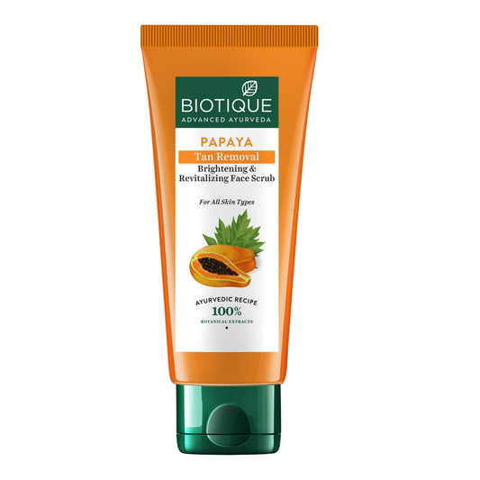 Biotique Papaya Tan Removal Brightening & Revitalizing Face Scrub