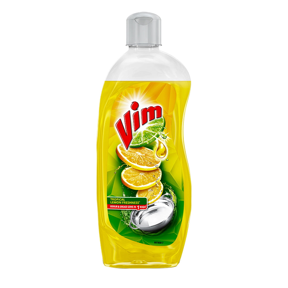 Vim Dishwash Liquid Gel - Lemon Bottle