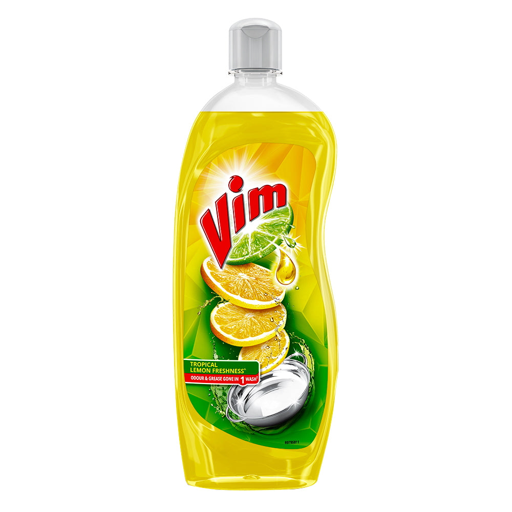 Vim Dishwash Liquid Gel - Lemon Bottle