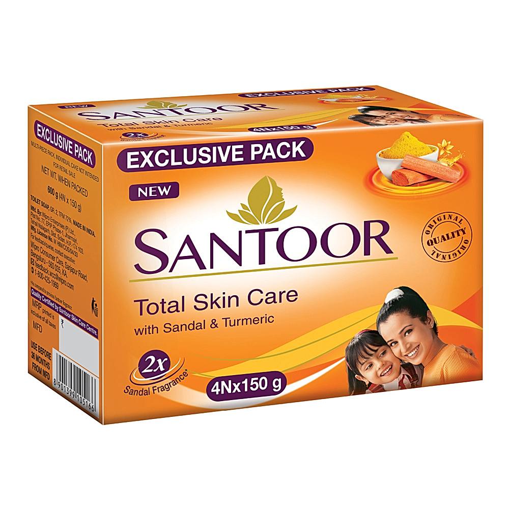 Santoor Sandal and Turmeric Soap