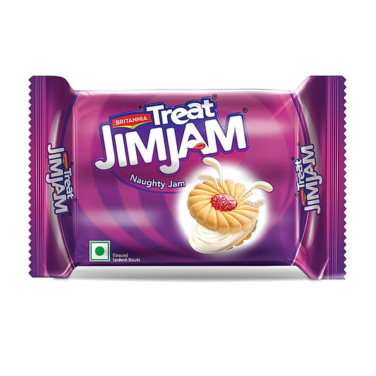 Britannia Jim Jam Cream Biscuits