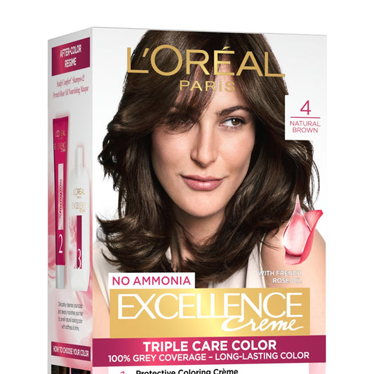 L'Oreal Excellence Creme 4 Natural Brown