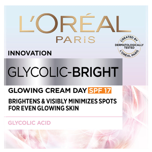 L'Oreal Paris Glycolic Bright Day Cream With SPF 17