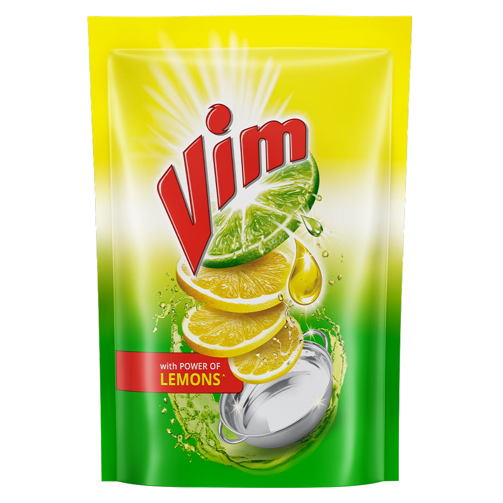 Vim Dishwash Liquid Gel - Lemon