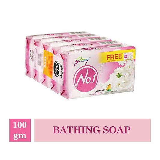 Godrej No.1 Jasmine Soap