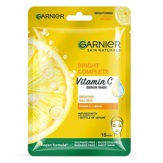 Garnier Serum Bright Complete Mask Lemon