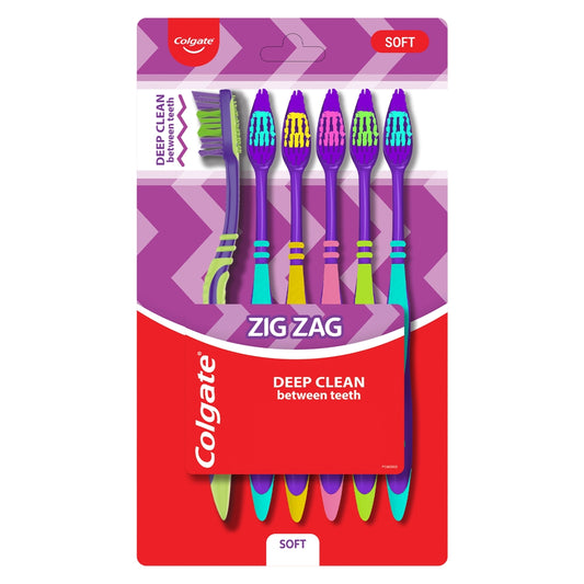 Colgate Zigzag Soft Toothbrush