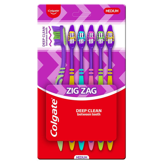 Colgate Zigzag Medium Toothbrush