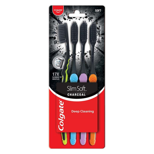 Colgate Slim Soft Charcoal Toothbrush