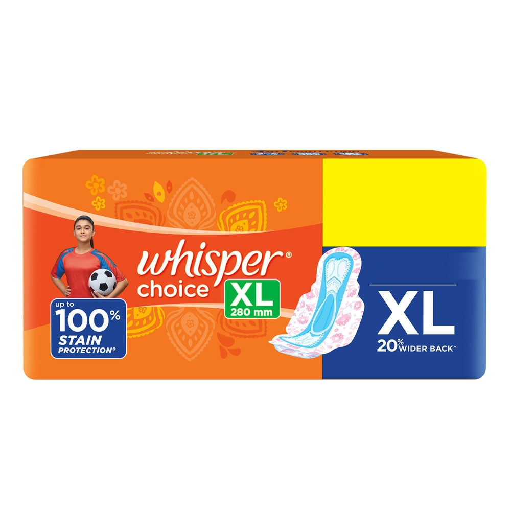 Whisper Choice Extra Long (XL) Pads