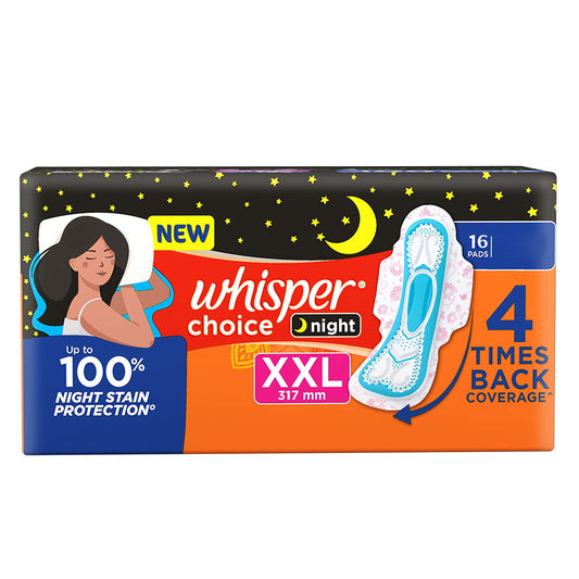 Whisper Choice Night Pads XXL