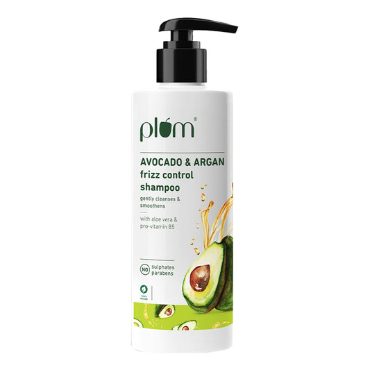 Plum Avocado & Argan Frizz Control Shampoo