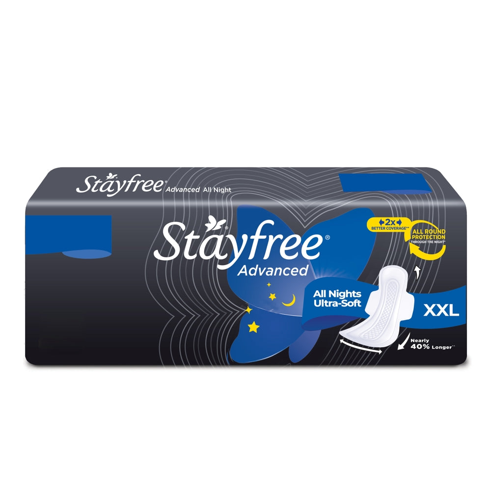 Stayfree Advance Ultra Soft Sanitary Pads XXL