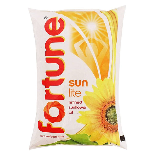 Fortune Sunlite Refined Sunflower Oil (1 L)