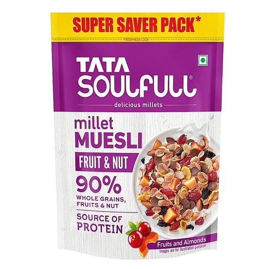 Tata Soulfull Millet Muesli - Fruit and Nut