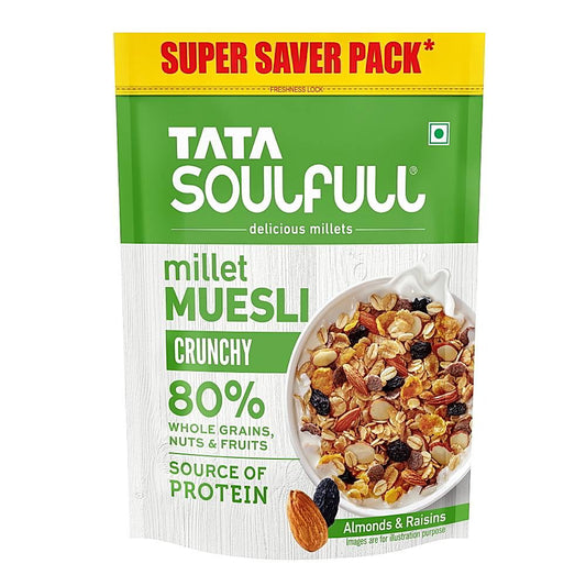 Tata Soulfull Millet Muesli - Crunchy