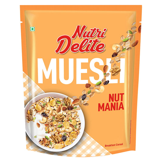 Nutri Delite Nut Mania Muesli