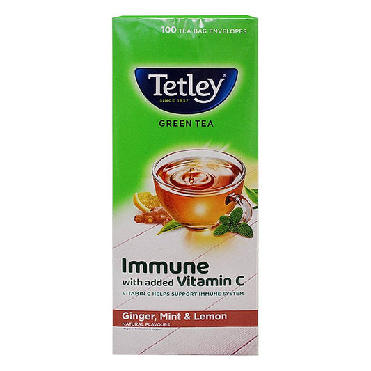 Tetley Green Tea Ginger Mint & Lemon