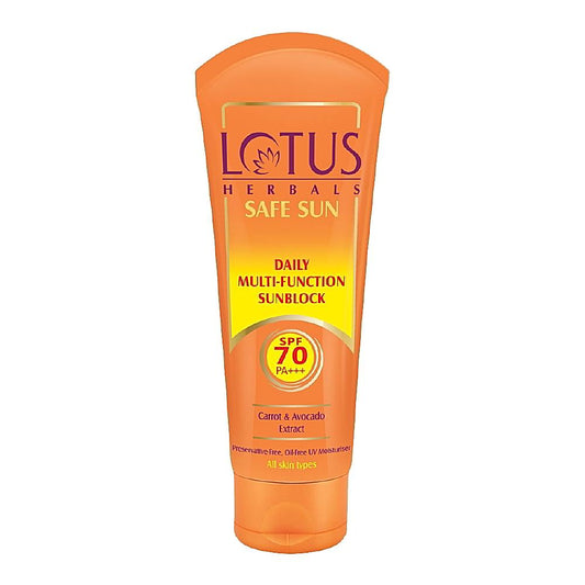 Lotus Herbals SPF 70 Daily Multi-Function Sunblock Cream