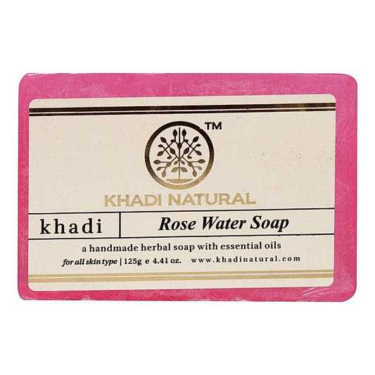 Khadi Natural Rosewater Soap