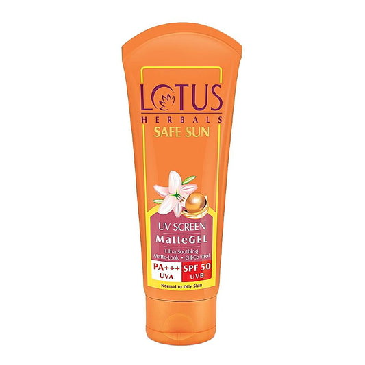 Lotus Herbals UV Screen Matte Gel SPF 50 UVB