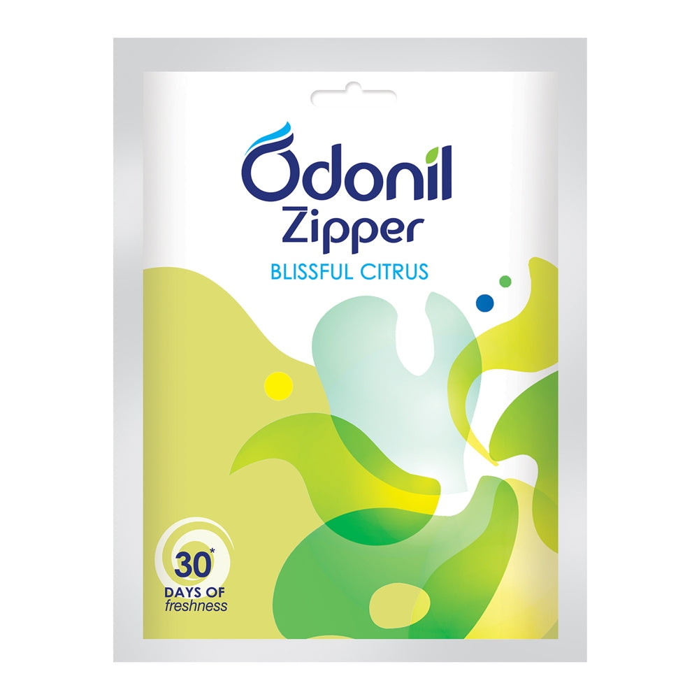 Odonil Blissful Citrus Air Freshener Zipper