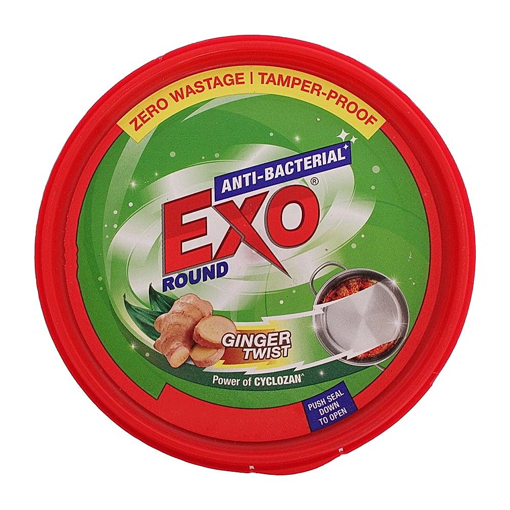 Exo Ant Bacterial Round Dish Wash Bar