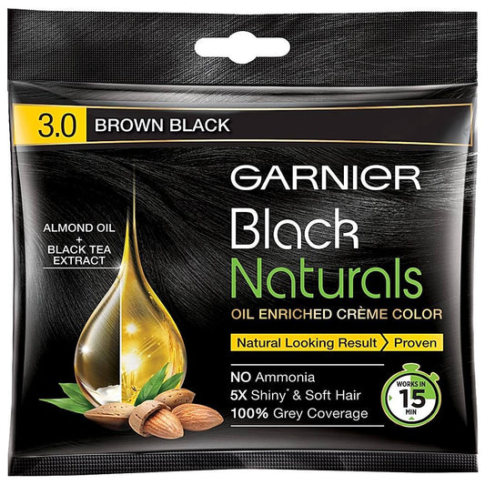 Garnier Brown Black 3.0 Natural Cream Colour