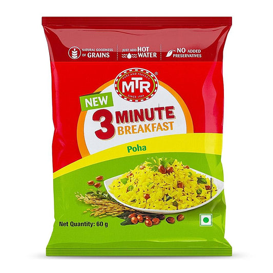 MTR 3 Minute Breakfast Regular Poha