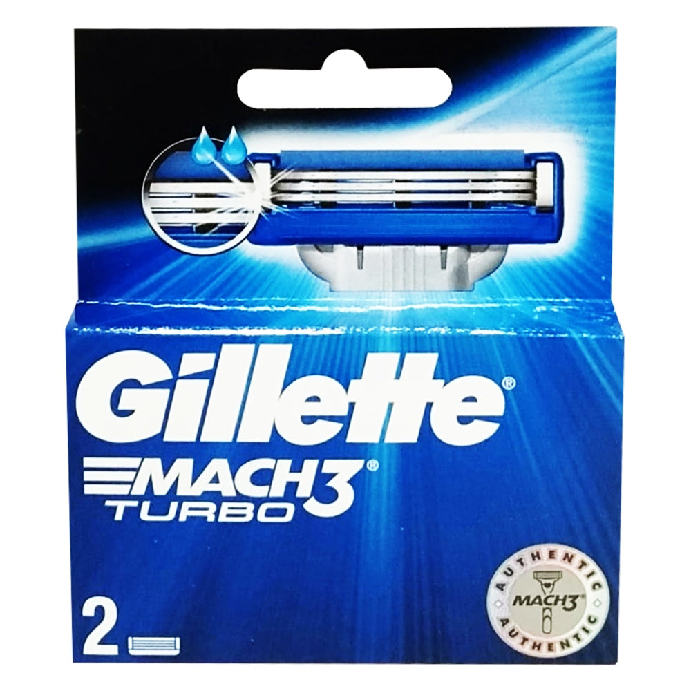 Gillette Mach3 Turbo - 2 Cartridges