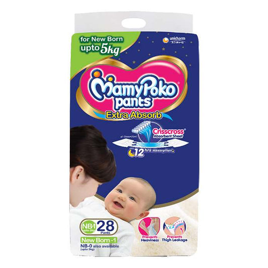 Mamy Poko Pants Extra Absorb New Born-1