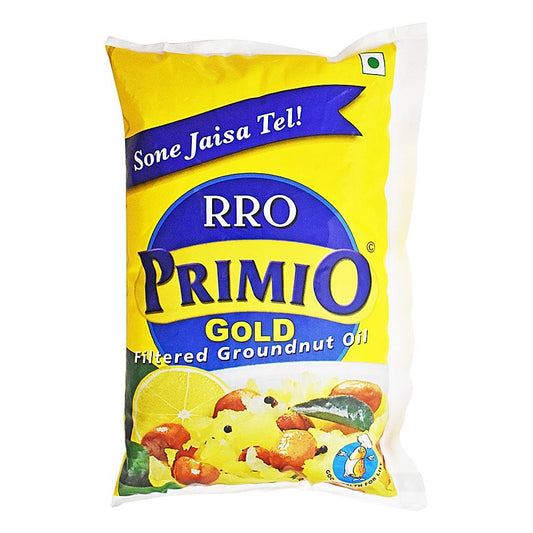 RRO Primio Gold Filtered Groundnut Oil