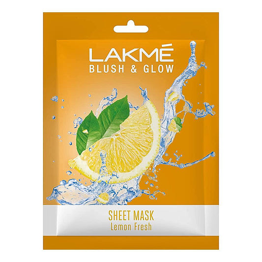 Lakme Blush & Glow Lemon Sheet Mask