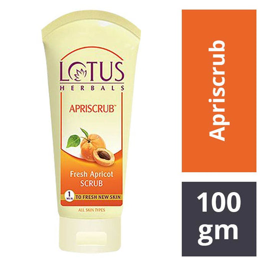 Lotus Herbals Apriscrub Fresh Apricot Scrub