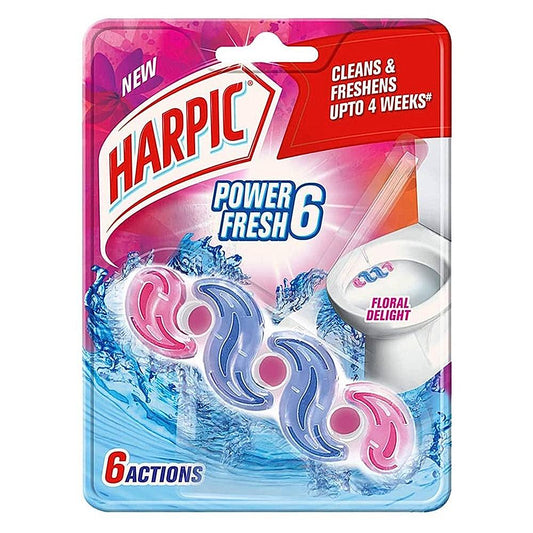 Harpic Floral Delight Toilet Rim Block