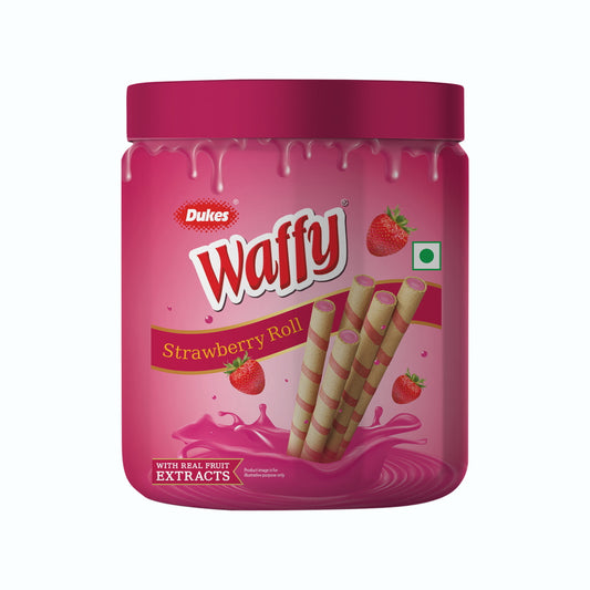 Dukes Waffy Strawberry Roll